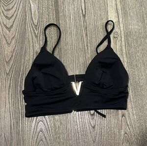 NWOT Victoria Secret Monaco V-hardware bralette bikini top large